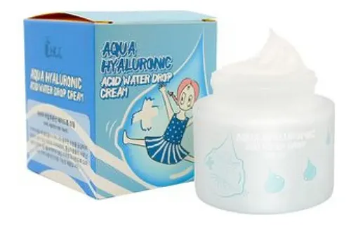 Crema Hidratante Facial Elizavecca Aqua Hyaluronic Ácido Hialurónico 50mL