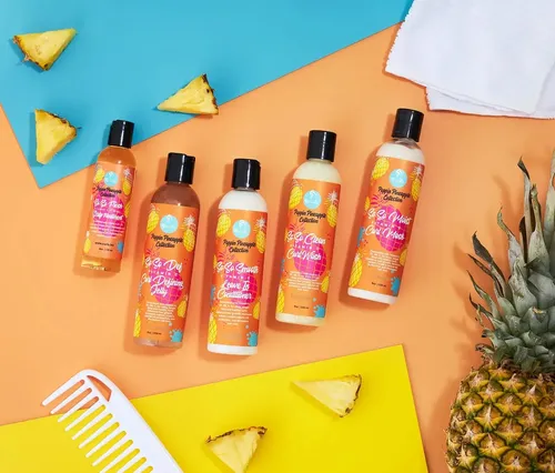 Mascarilla Curl Curls Poppin Pineapple So So Huit Con Vitami
