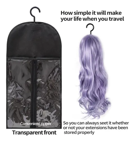 Bolsa Organizadora Para Extensiones De Cabello, Pack De 6, H