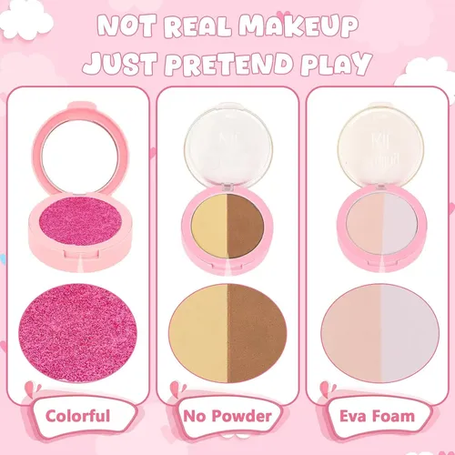 Kit De Maquillaje De Fantasía Lovinkiki Para Niñas Pink