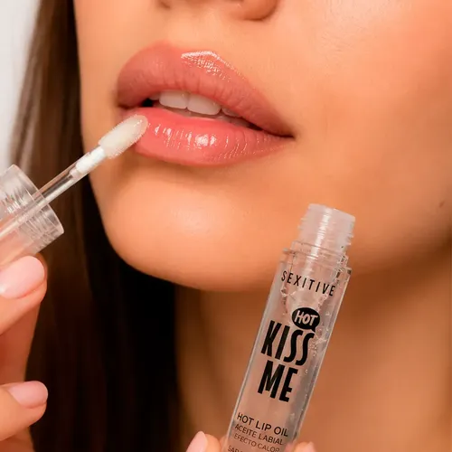 Kiss Me Sexitive Lipstick Hot Lip Oil Sabor Mango