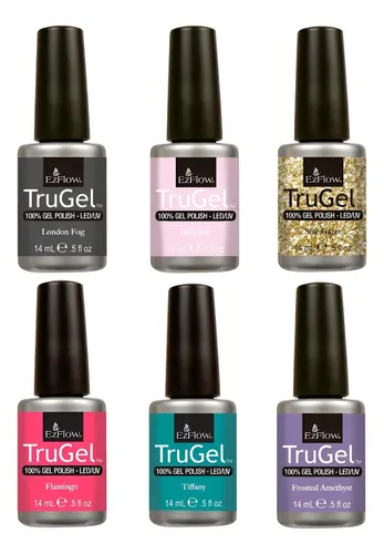 Ezflow Trugel X6 Esmalte Semipermanente Cabina Led Uv 14ml