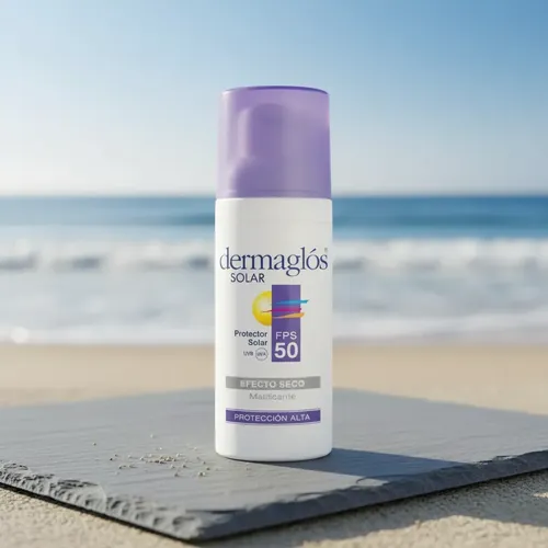Protector Solar Facial Dermaglós Fps50 Matificante X50g