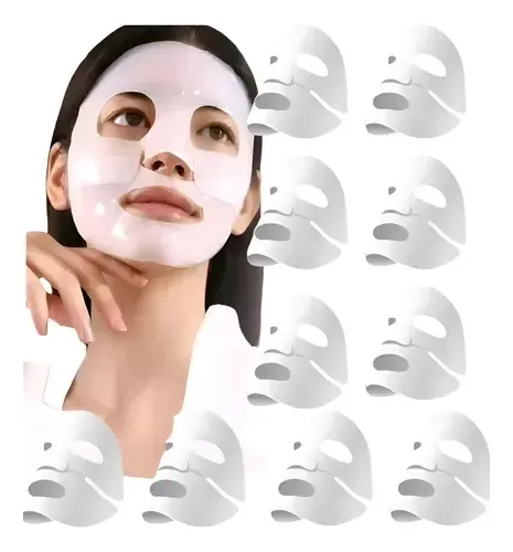 Mascarilla Facial Absorbible Bio Collagen Pack X10 Colageno