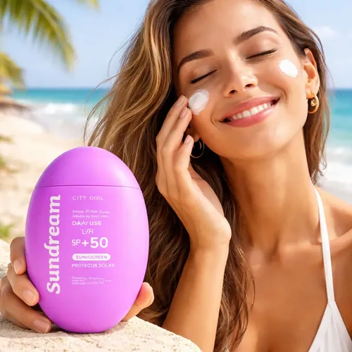 Protector Solar City Girl Sundream Aqua Hydra Clear Spf 50 5