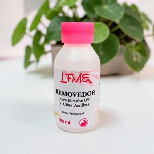 Removedor Gel Uv Led Esmalte Semipermanente Acetona 100ml