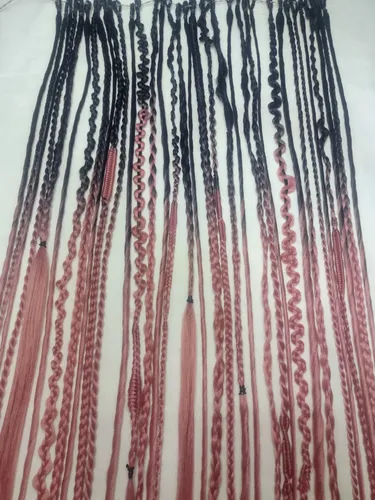 Pack X 34 Dreadlocks Boho Chic Moda Verano Extension Trenzas