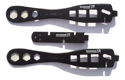 Llave California Para Alambrador X 3 Unidades Recta Curva Chica + Tenaza Gherardi