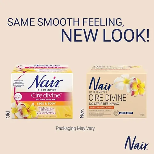 Cera Depilatoria Nair Cire Divine Gardenia De Tahití 400 G