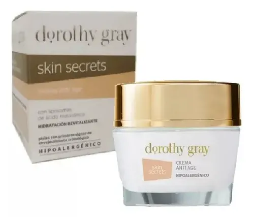 Dorothy Gray Crema HIDRATANTE Hipoalergénica 50g Skin Secrets Aplicación Día/noche Tipo De Piel Todo Tipo Todo Tipo De Piel