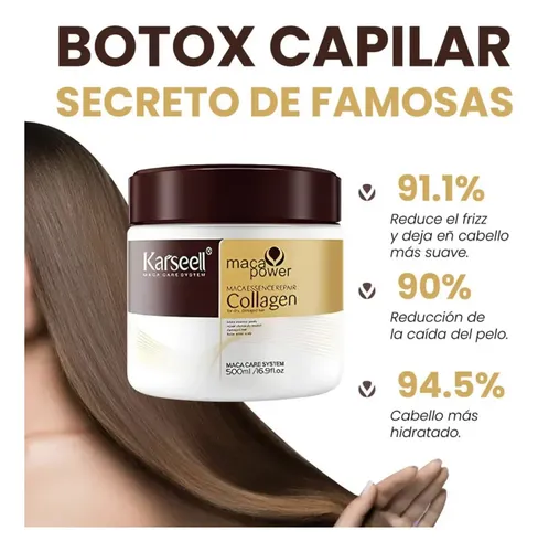 Mascarilla Capilar Karseell Colágeno Reparadora Hidratante