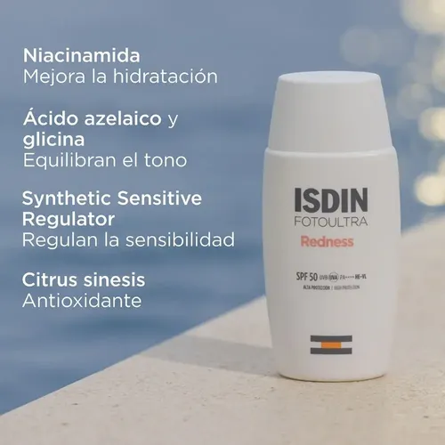 Protector Solar Facial Isdin Foto Ultra Redness Spf 50 X50ml
