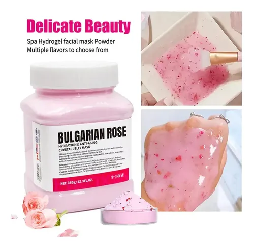 * (mascarilla) Gelatina Gold Crystal Hidratante Iluminadora