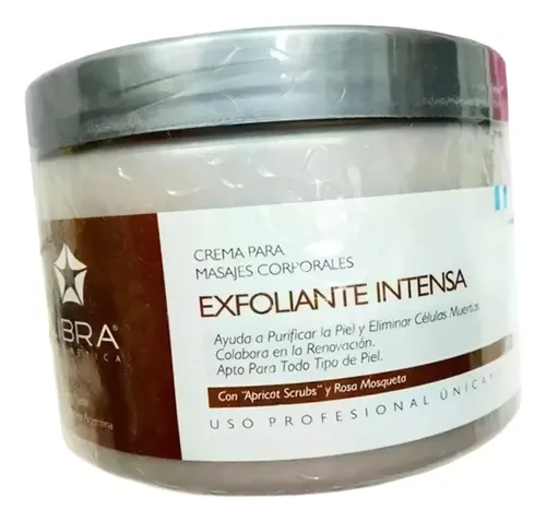 Crema Para Masajes Corporales Exfoliante Intensa 250g Libra