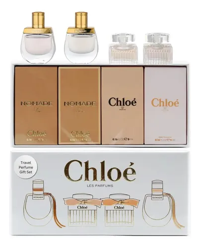 Set Perfumes Chloé Nomade Mujer 4 Miniperfumes 5 ml Francia