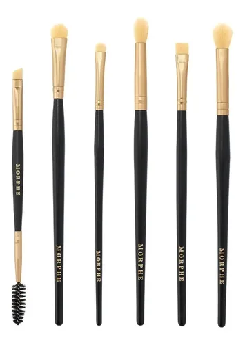 Set Brochas de Ojos Morphe All Eye Want 6 Piezas Sintéticas