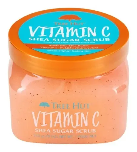 Exfoliante Shea Sugar Scrub Vitamin C 510g Tree Hut