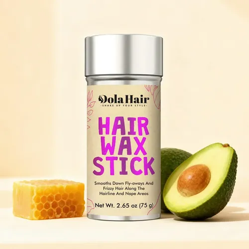 Cera Para El Cabello Dolahair En Barra, 75 G, Con 60 Cintas
