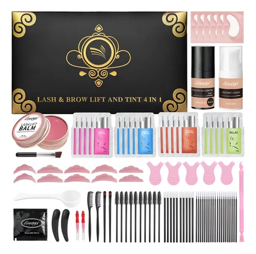 Kit De Permanente Lomansa Eyelash Black Lift For Pestañas