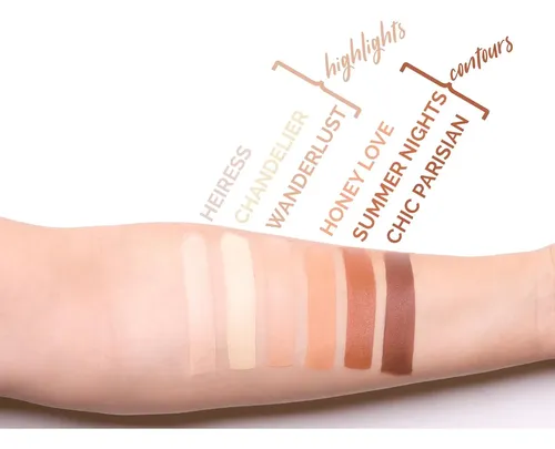 Aesthetica Kit Contorno Y Iluminador Crema 217 G