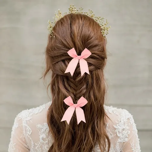 50 Lazos De Cinta Para El Pelo Hechos A Mano Para Adolescent