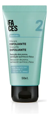 Mascarilla Exfoliante Natura Faces Reduce Poros