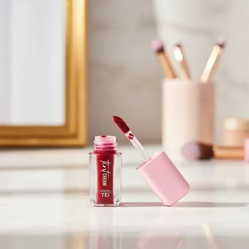 Tinta Cream Para Labios Waterproof Tei Cosmetica Maquillaje