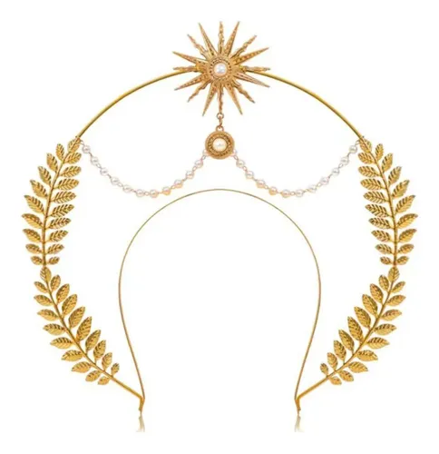 Diadema Sun Goddess Crown Para Mujer