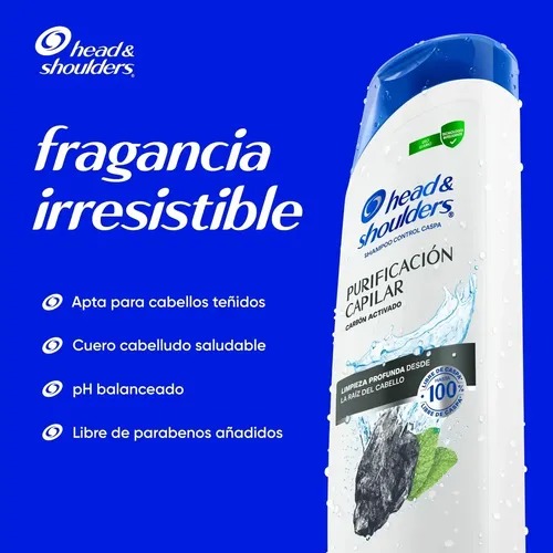 Shampoo Head & Shoulders Purificación Capilar 650 Ml