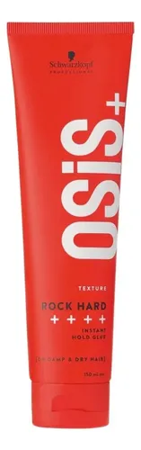 Osis Rock Hard Gel De Fijacion Extra Fuerte 150 Ml Schwarz