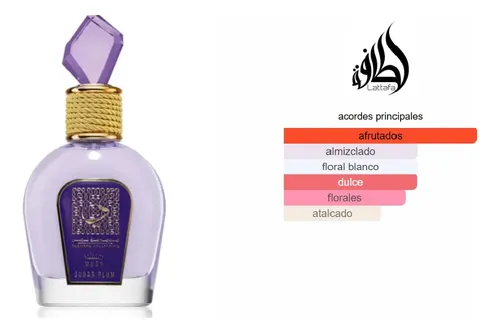Perfume De Mujer Lattafa Thameen Sugar Plum Edp 100ml