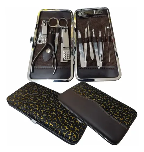 Set Manicura Pedicura Y Facial 12 Piezas Mas Estuche