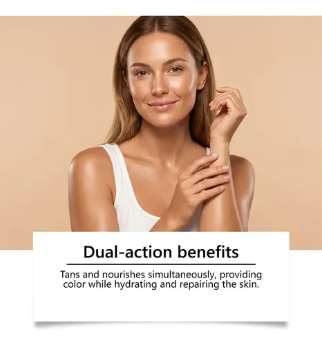 Gel Reparador Y Bronceador Amz