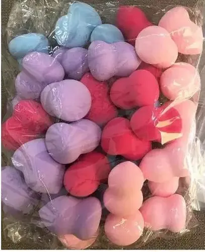 Esponjas Maquillaje Tipo Beauty Blender 12 Unidades Juego De 12 Esponjas De Maquillaje