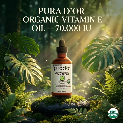 Pura D’or Aceite Vitamina E Organico 70.000 Ui 118ml