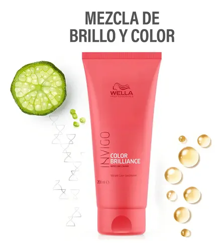 Acondicionador Wella Professionals Color Brilliance Invigo 200 Ml