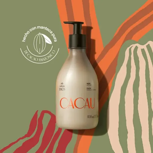 Crema Hidratante Corporal Cacao Ekos 400 Ml Natura