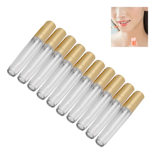 Lápiz Labial Líquido Cosmético Con Tubo Vacío, Envase De Bri