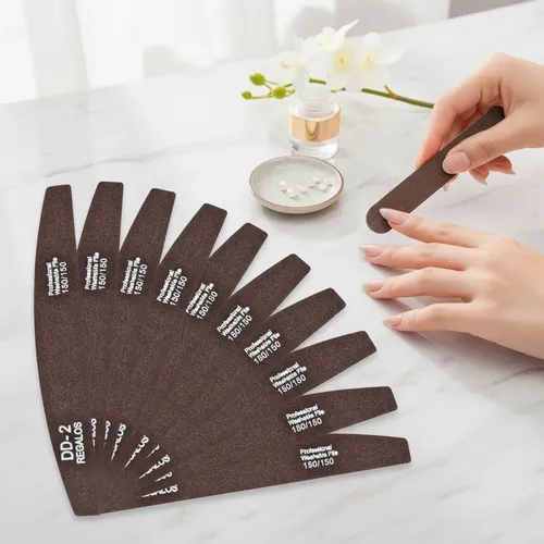 10 Limas Dd2 150/150 Uñas Esculpidas Manicuria Profesional