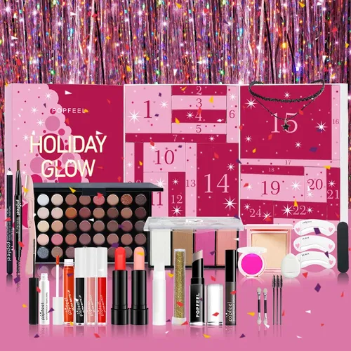 Wow003 Set Maquillaje 24 Pzs Regalo Navidad Y San Valentín