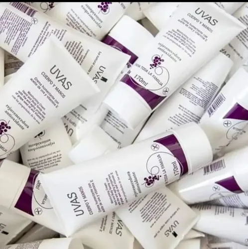 Crema De Cuerpo Y Manos 170ml X 3 Unidades Uvas Cosméticos