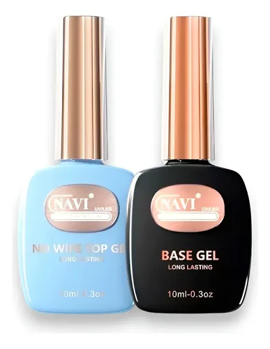Base Y Top Coat Navi Esmalte Semipermanente Transparente10ml