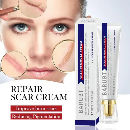 Hx La Crema Cicatricial Barubt All-english Protege La Piel Y