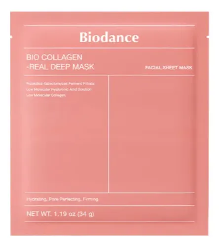 Biodance – mascarilla facial Bio Collagen – real deep mask 34g para todo tipo de piel