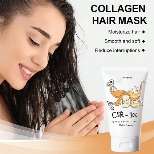 Máscara Capilar Con Colágeno Cer 100 Nutritiva