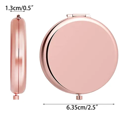 Compact Perfect For Purse, Pocket Compact Light Yellow
