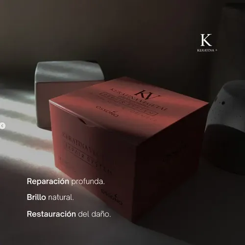 Ampolla De Keratina Ossono Individual Repara Nutre Fortalece