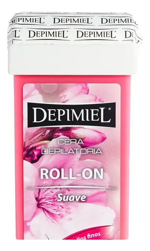Cera Roll-on Descartable Suave Vello Fino 100g Depimiel X12