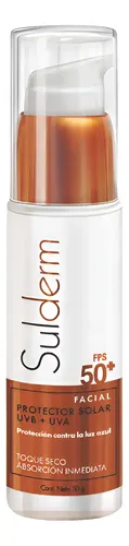 Protector Solar Facial Sulderm Sin Color Fps50 50gr