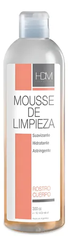 Mousse Limpiador Descongestivo Hdm Cosméticos 300ml